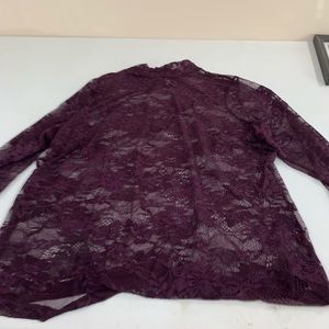 Lane Bryant Maroon Blouse (18/20). New w/out tags.
